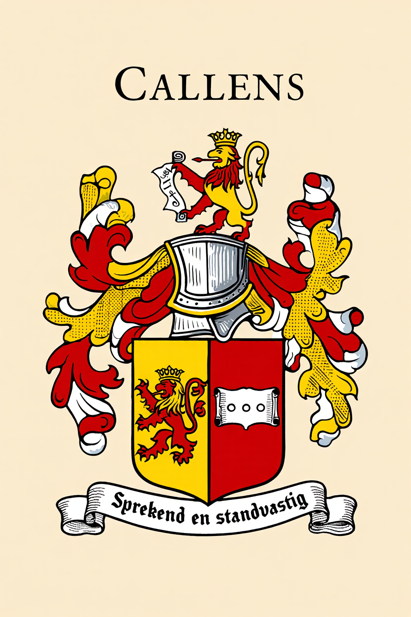 Familiewapen van de achternaam CALLENS