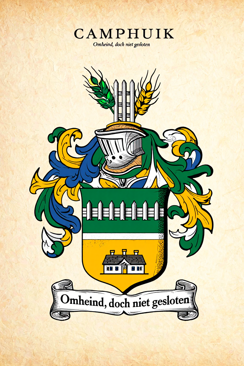 Familiewapen van de achternaam CAMPHUIK