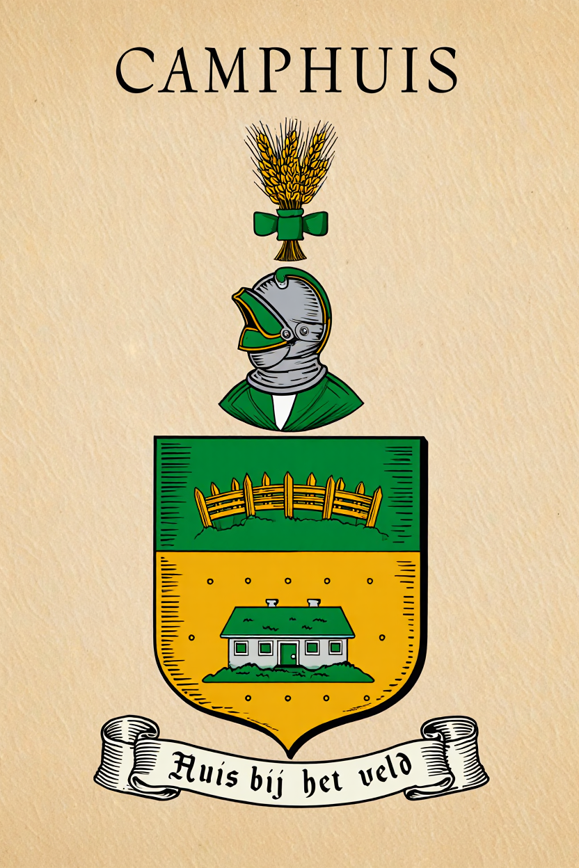 Familiewapen van de achternaam CAMPHUIS
