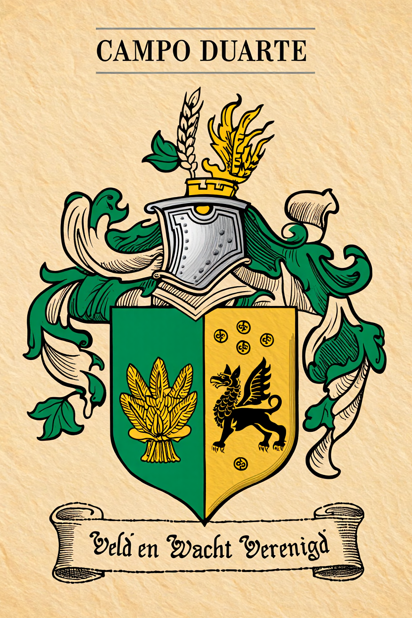 Familiewapen van de achternaam CAMPO DUARTE