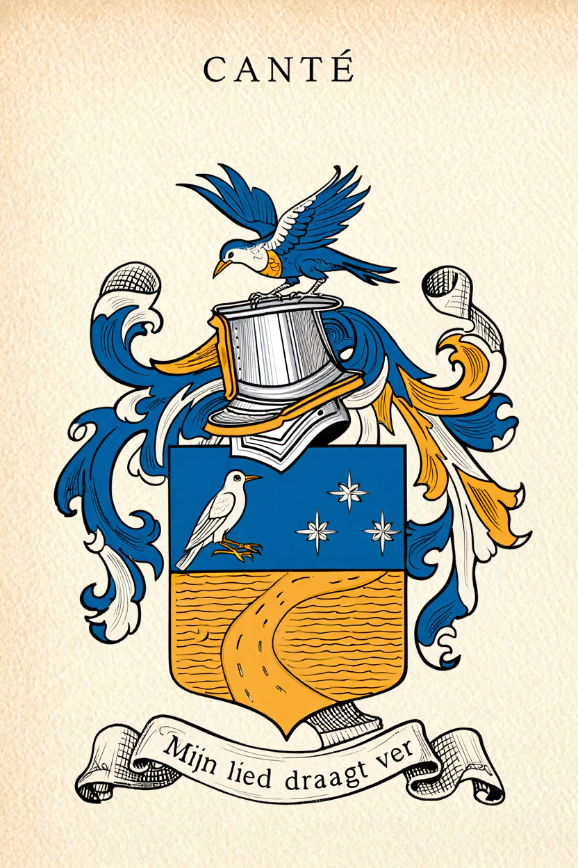 Familiewapen van de achternaam CANTÉ