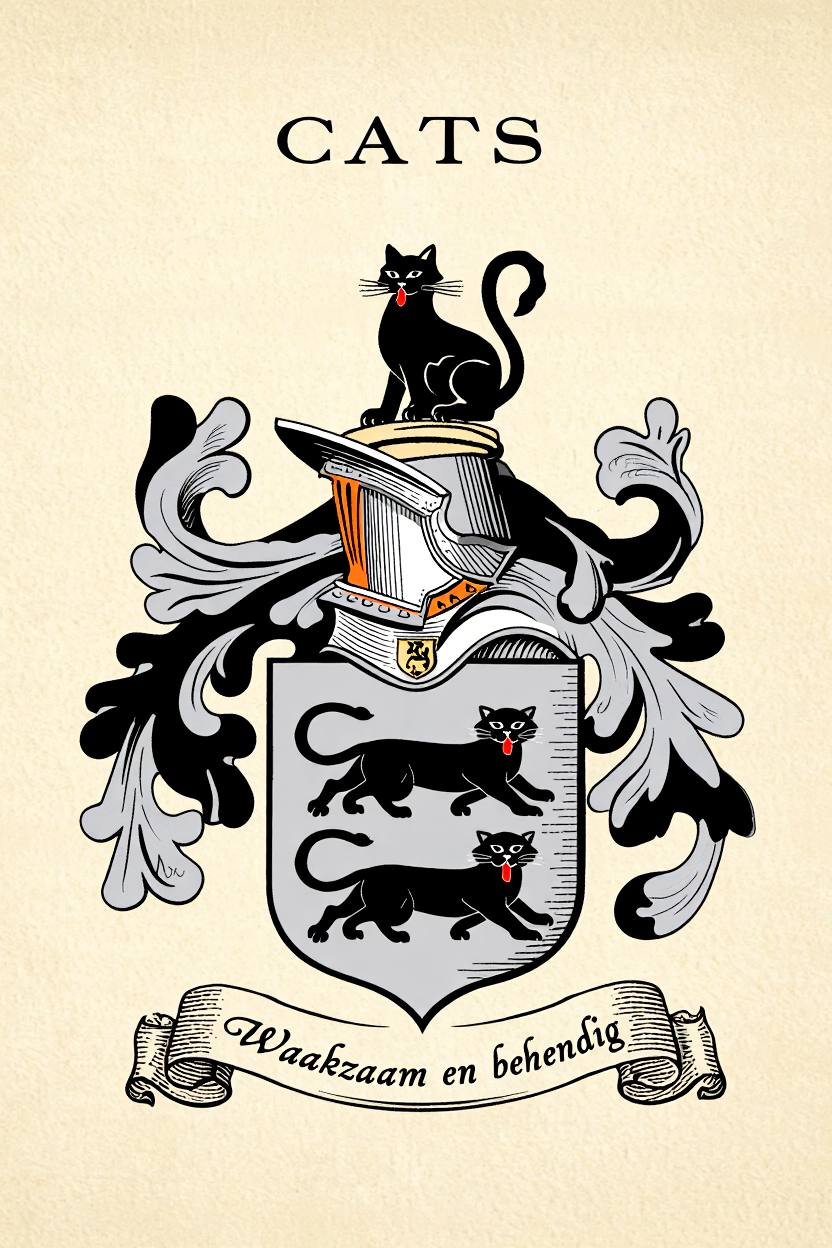 Familiewapen van de achternaam CATS