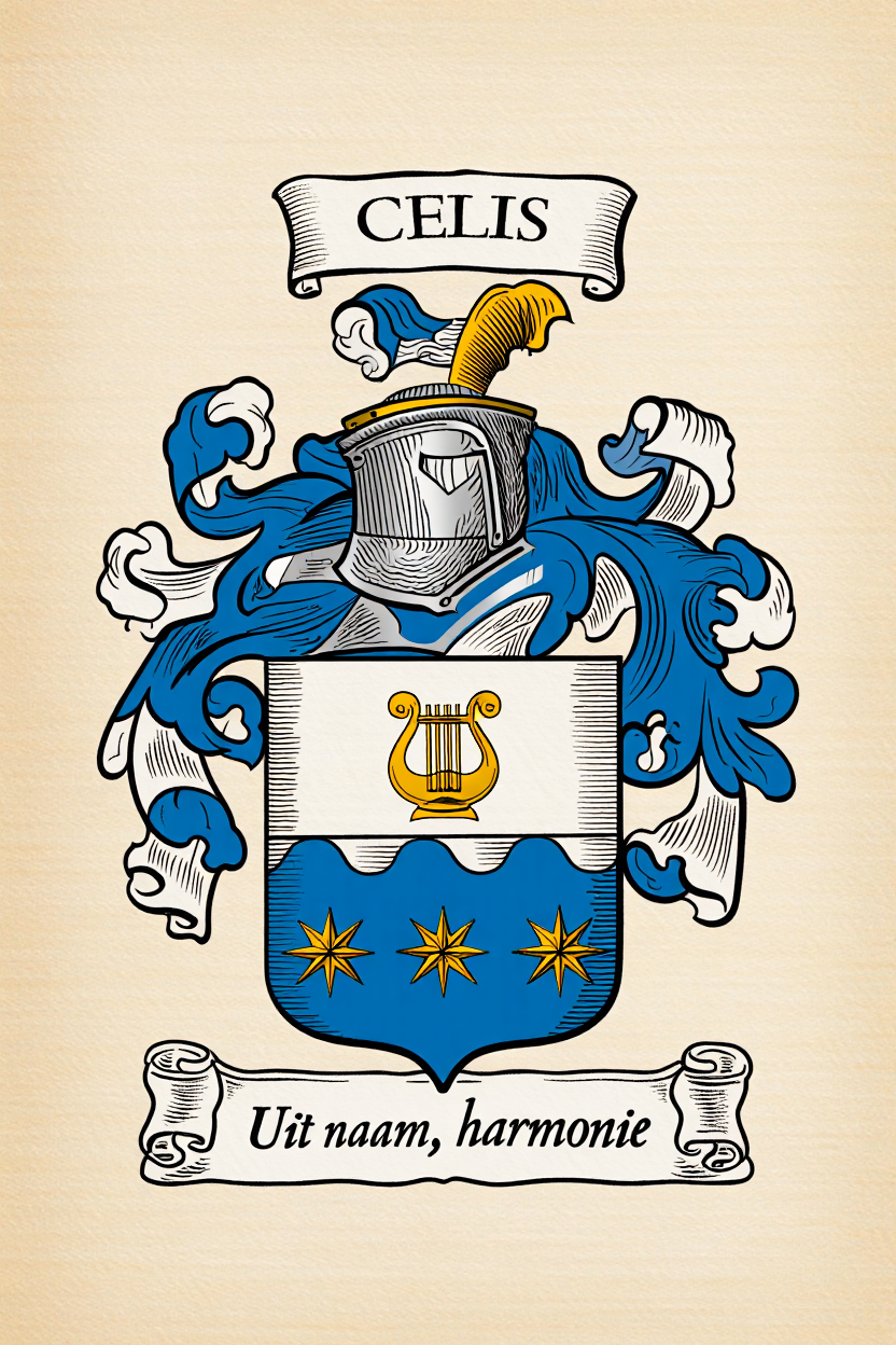 Familiewapen van de achternaam CELIS