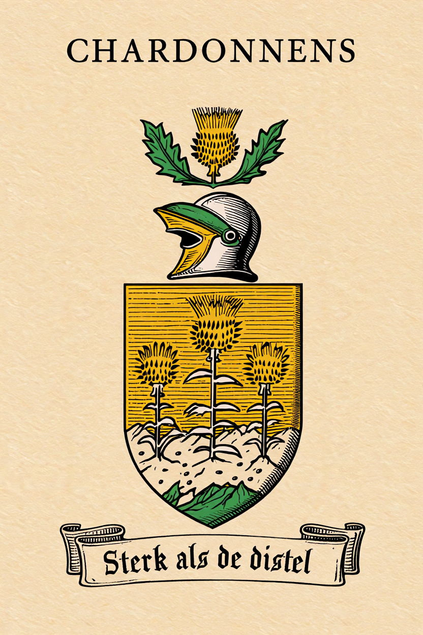 Familiewapen van de achternaam CHARDONNENS
