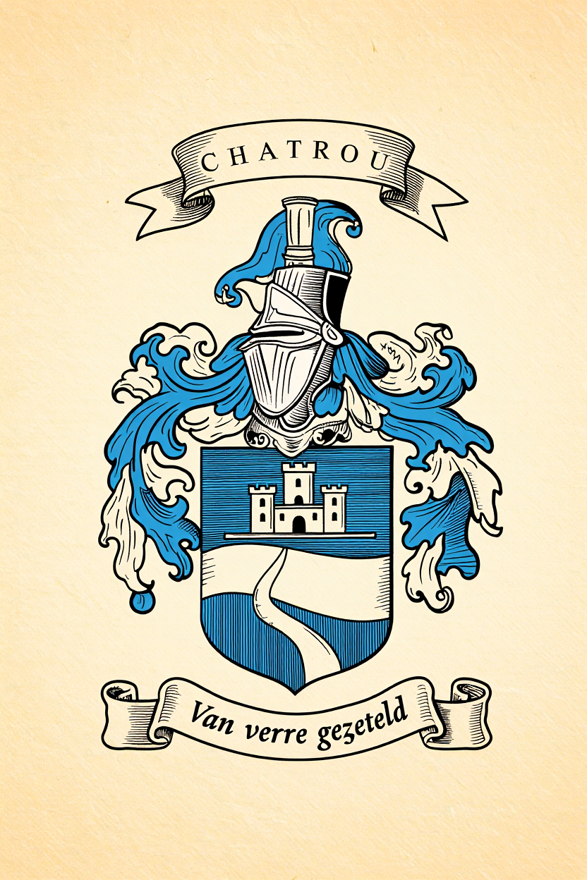Familiewapen van de achternaam CHATROU