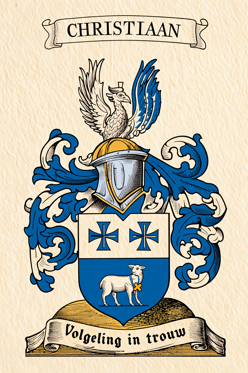 Familiewapen van de achternaam CHRISTIAAN