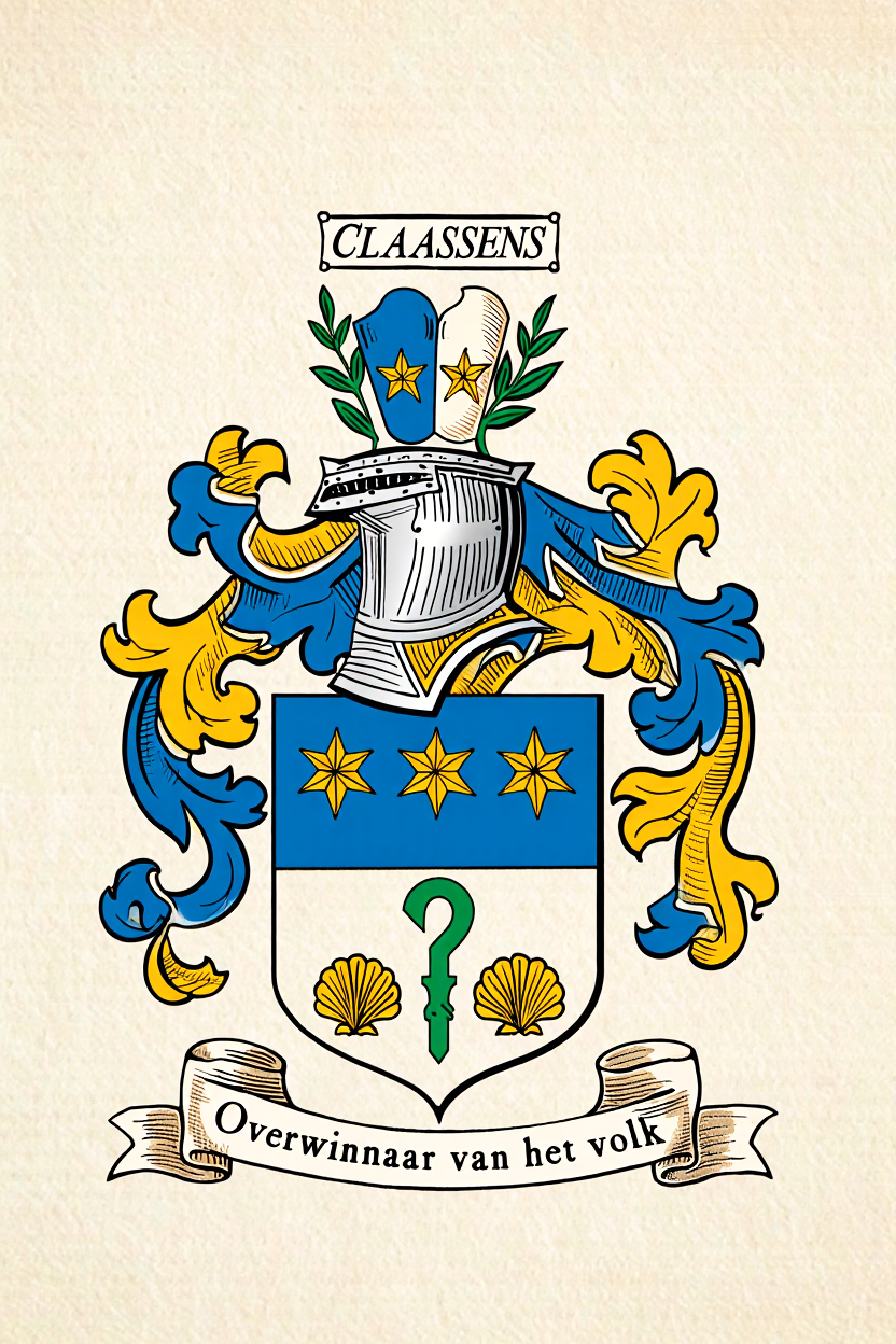 Familiewapen van de achternaam CLAASSENS