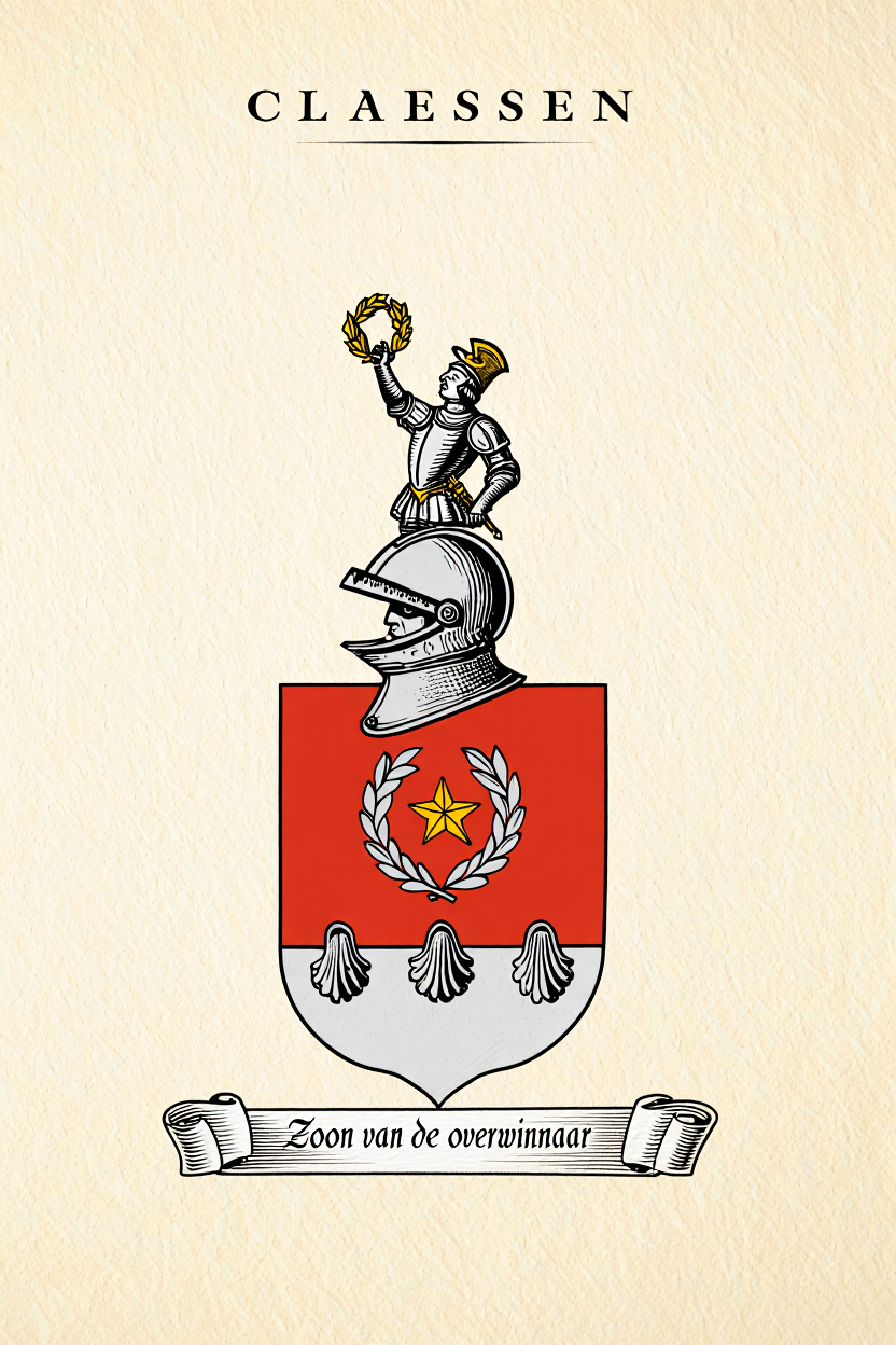 Familiewapen van de achternaam CLAESSEN
