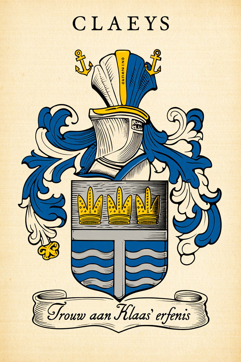 Familiewapen van de achternaam CLAEYS