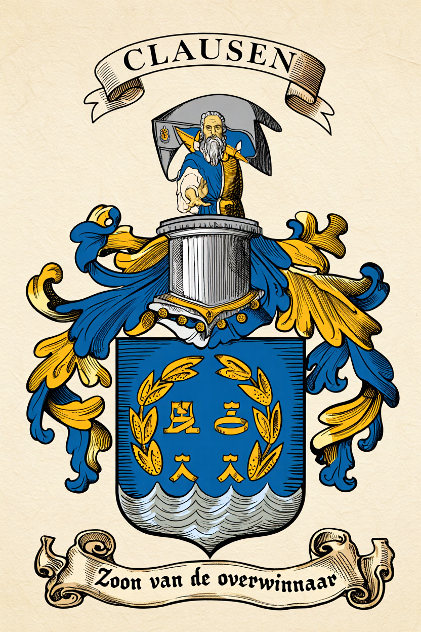 Familiewapen van de achternaam CLAUSEN