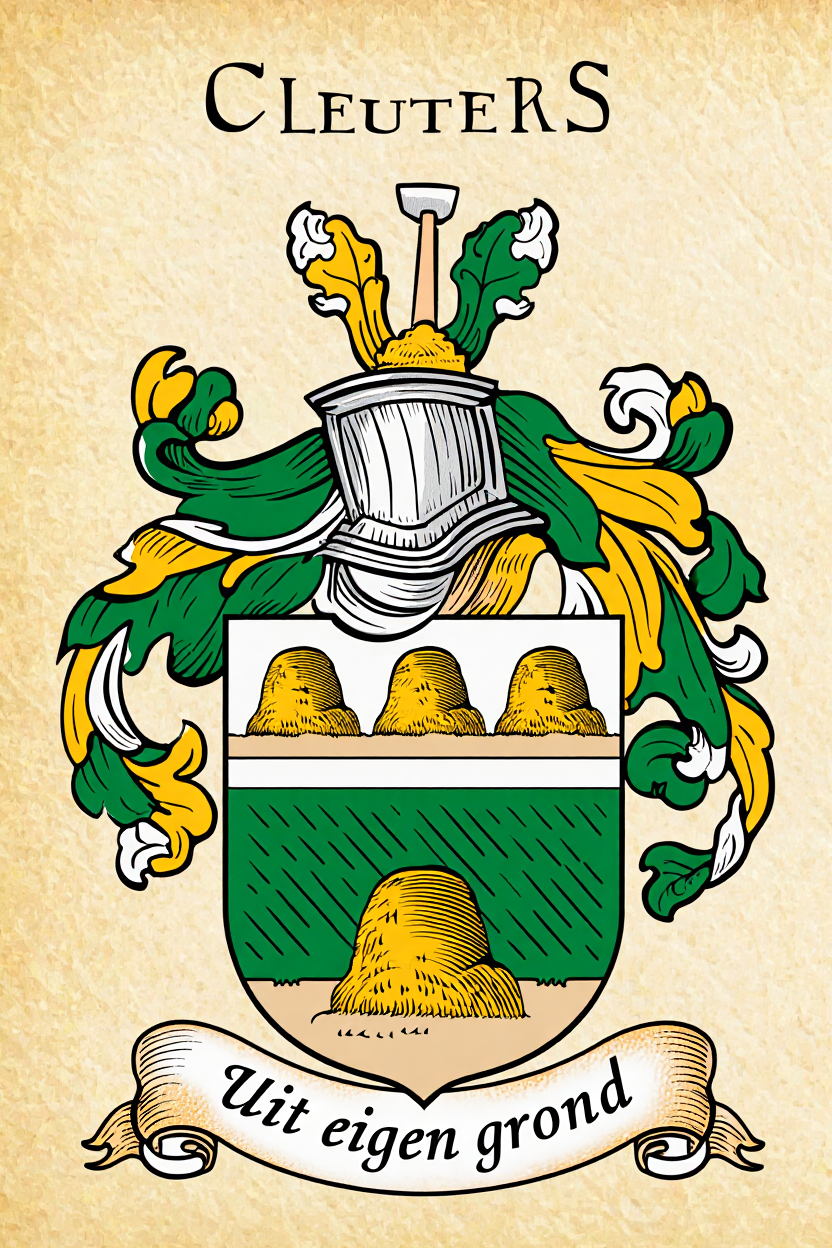 Familiewapen van de achternaam CLEUTERS