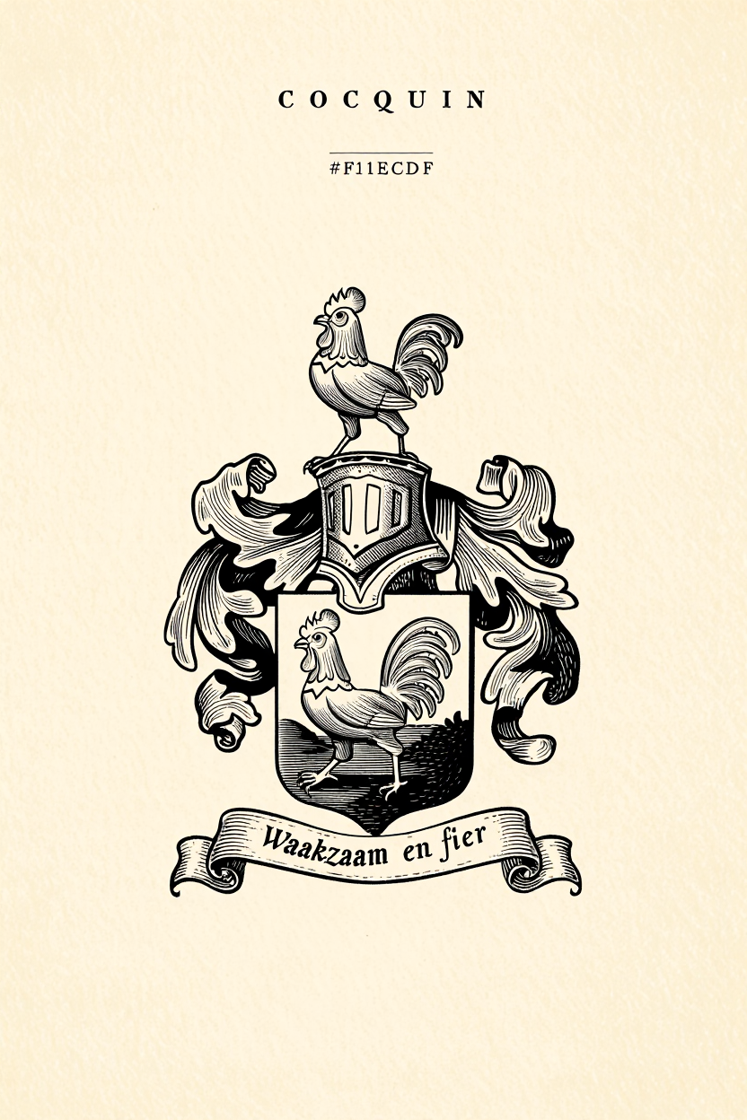 Familiewapen van de achternaam COCQUIN