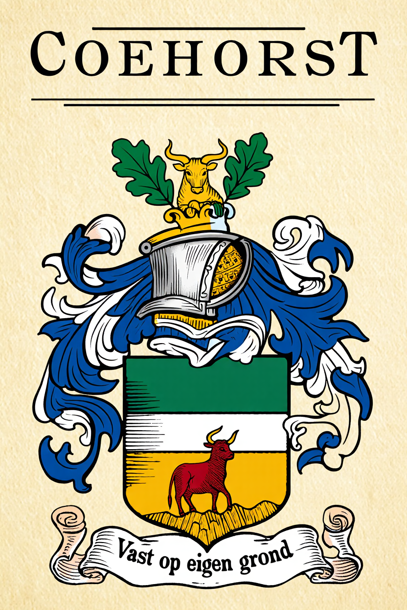 Familiewapen van de achternaam COEHORST