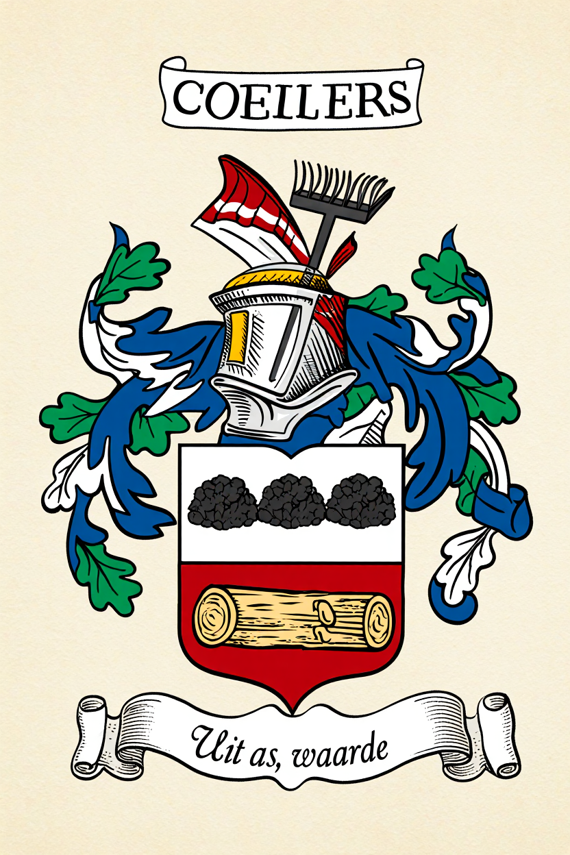 Familiewapen van de achternaam COELERS