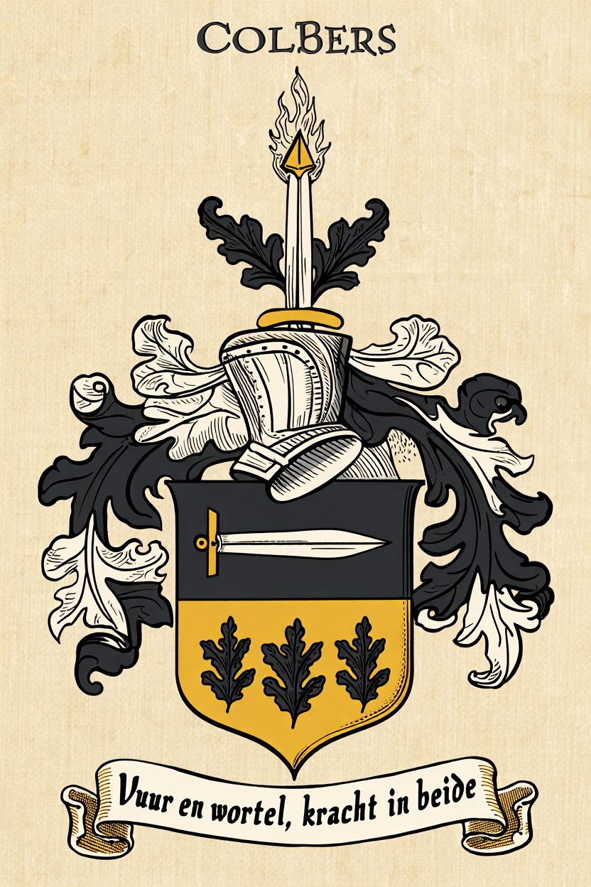 Familiewapen van de achternaam COLBERS