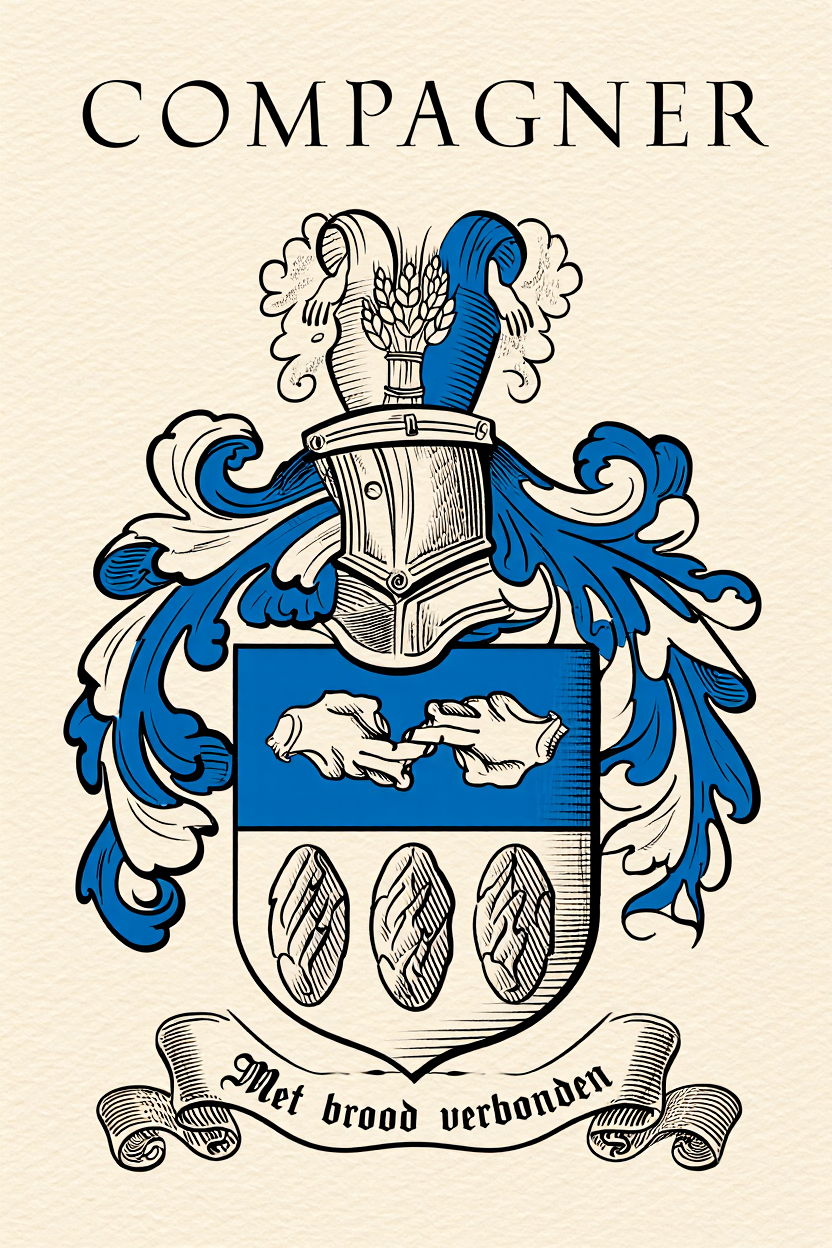Familiewapen van de achternaam COMPAGNER