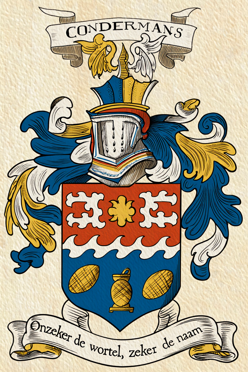 Familiewapen van de achternaam CONDERMANS