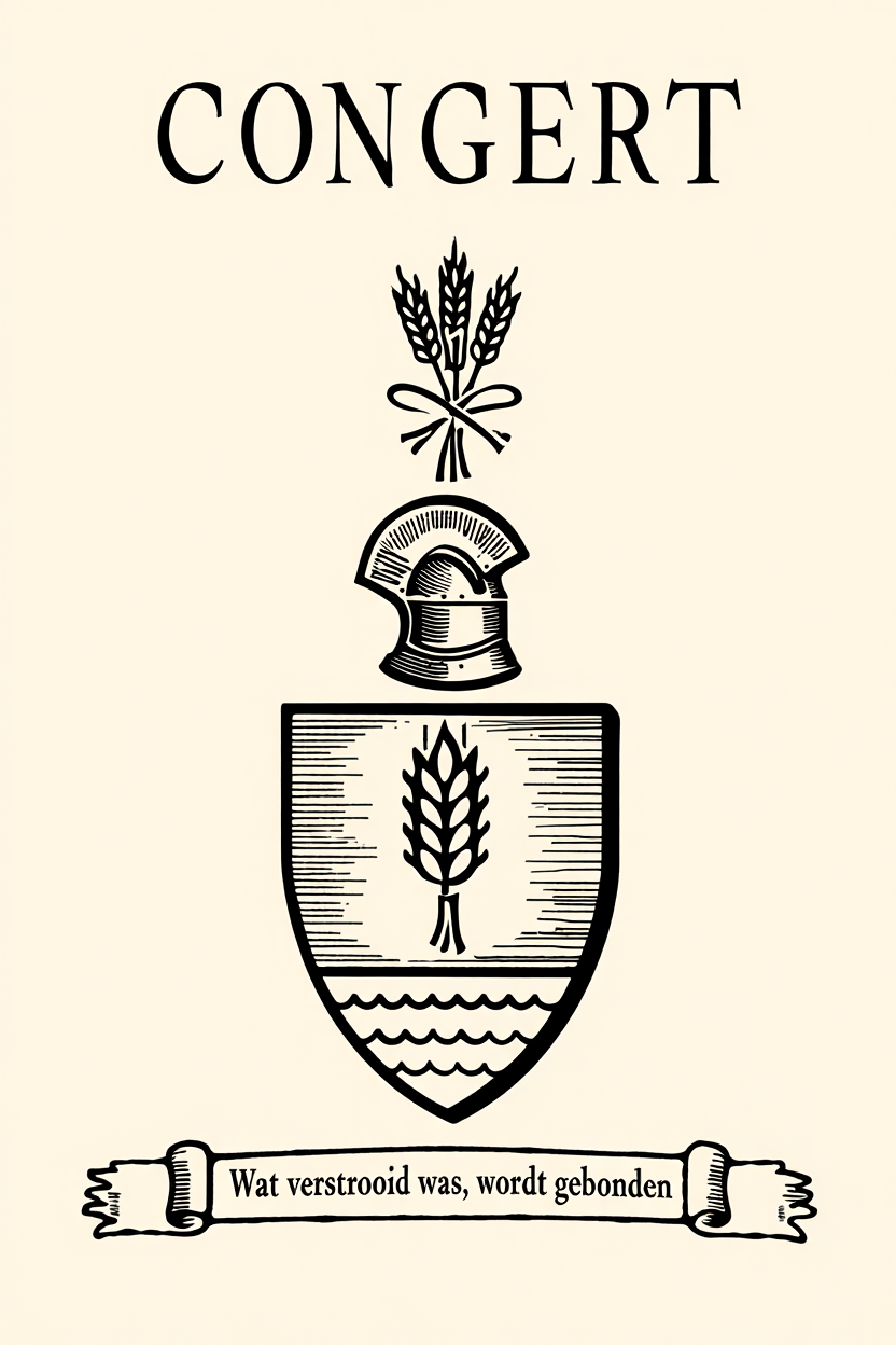 Familiewapen van de achternaam CONGERT (vergrendeld)