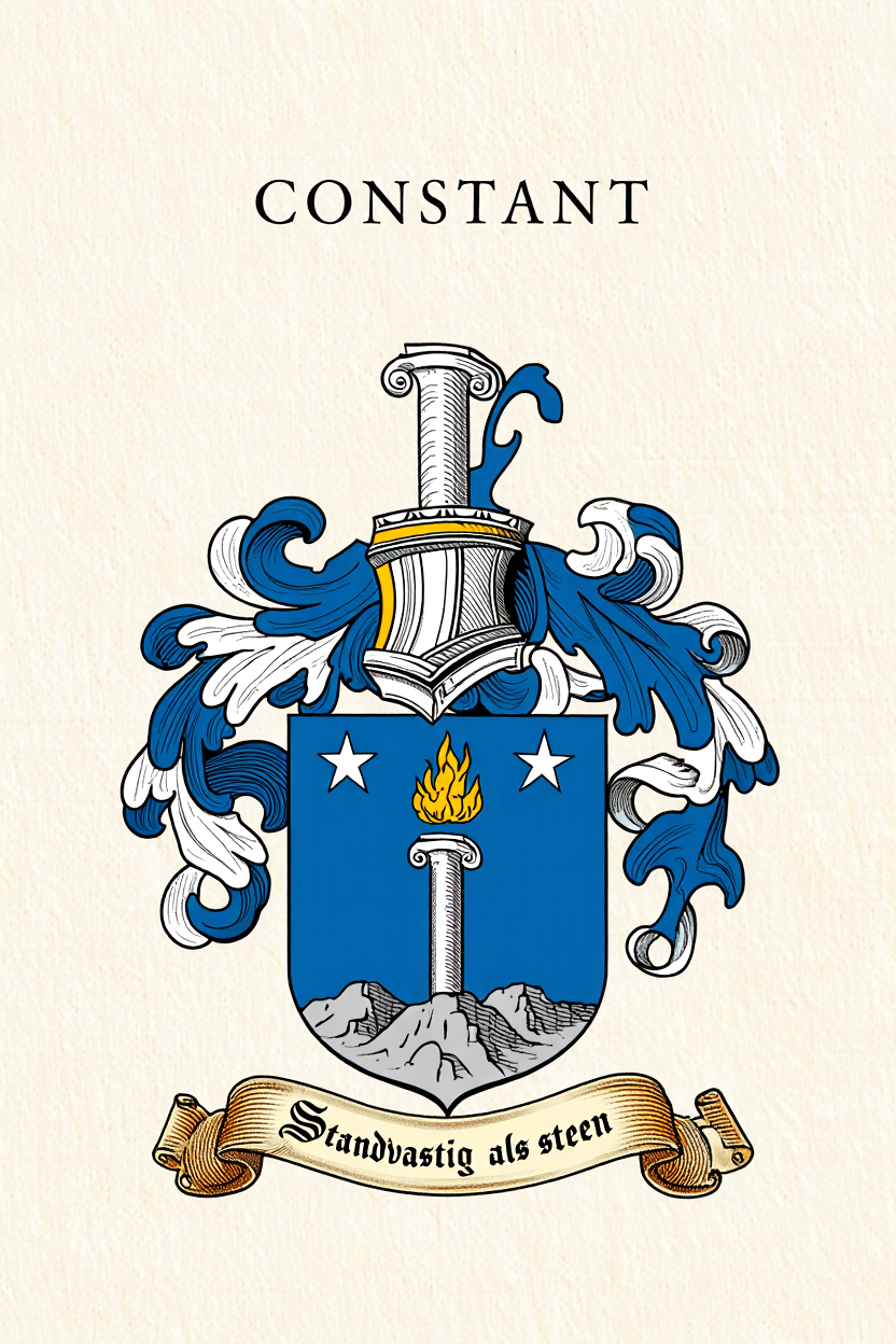 Familiewapen van de achternaam CONSTANT