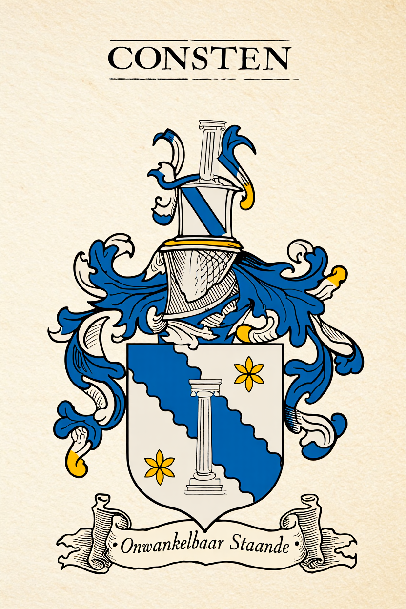 Familiewapen van de achternaam CONSTEN