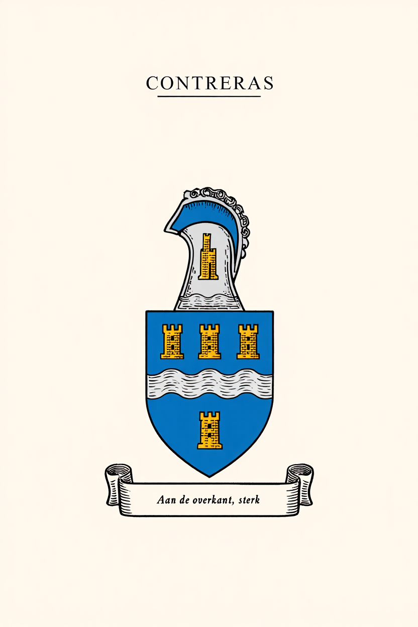 Familiewapen van de achternaam CONTRERAS