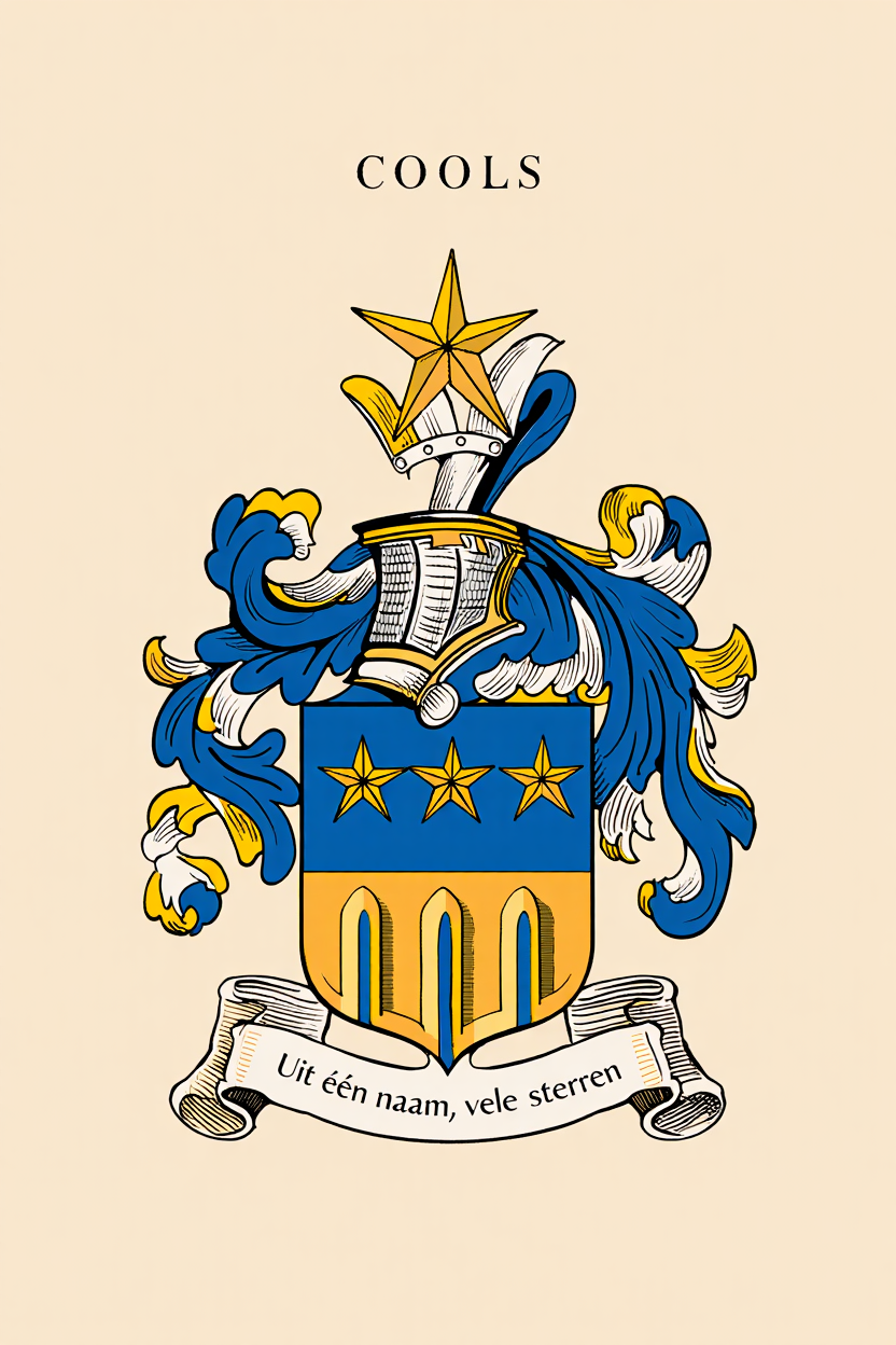 Familiewapen van de achternaam COOLS