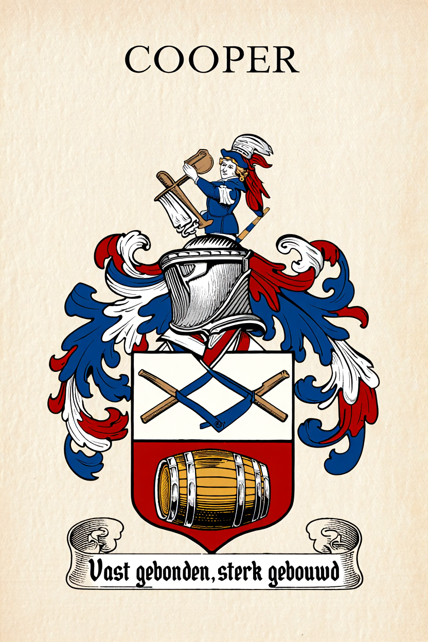 Familiewapen van de achternaam COOPER