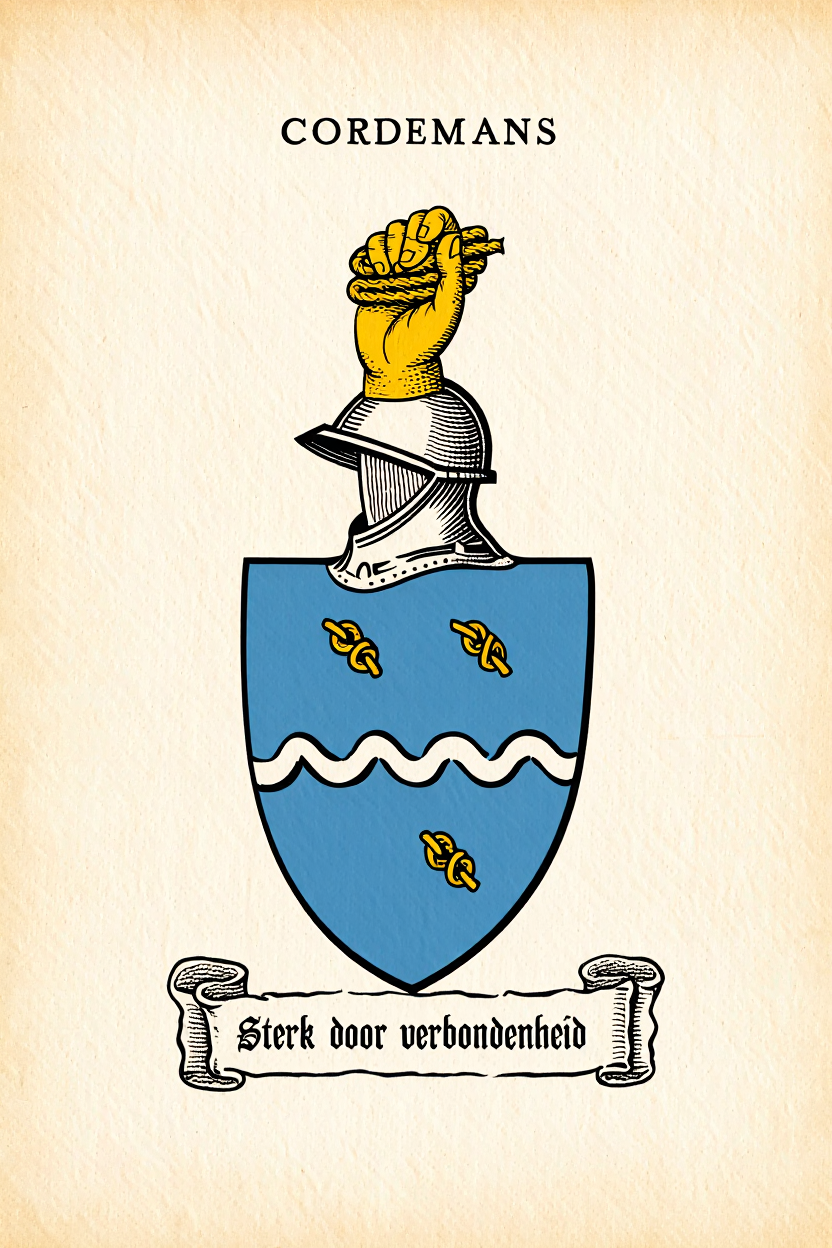 Familiewapen van de achternaam CORDEMANS