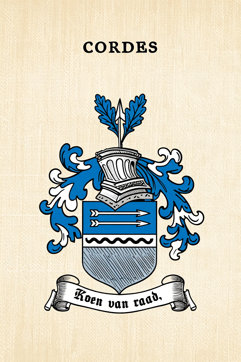 Familiewapen van de achternaam CORDES