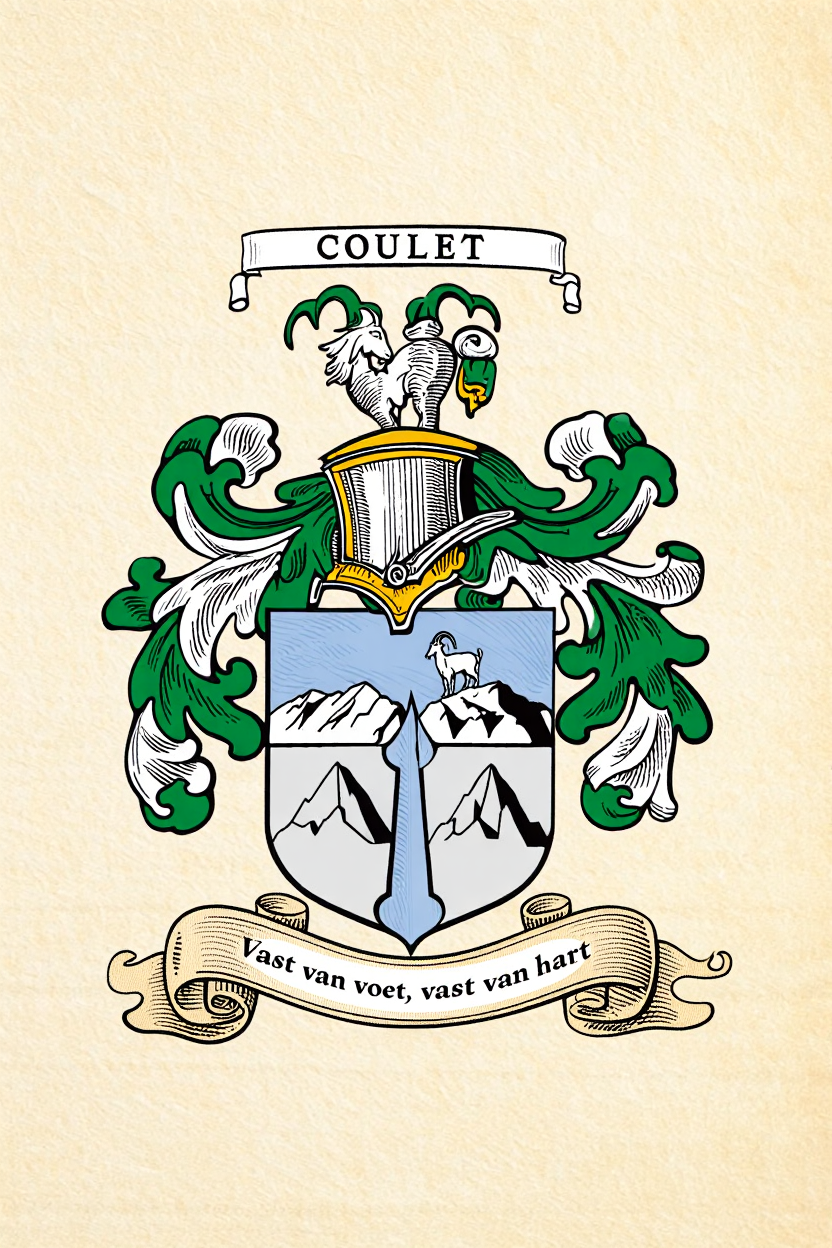 Familiewapen van de achternaam COULET