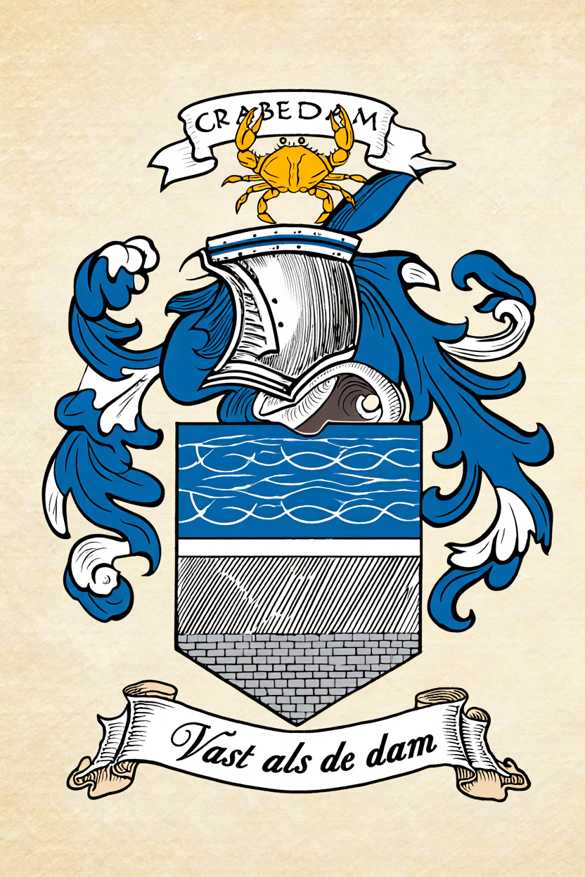 Familiewapen van de achternaam CRABEDAM