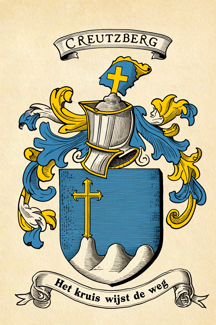 Familiewapen van de achternaam CREUTZBERG