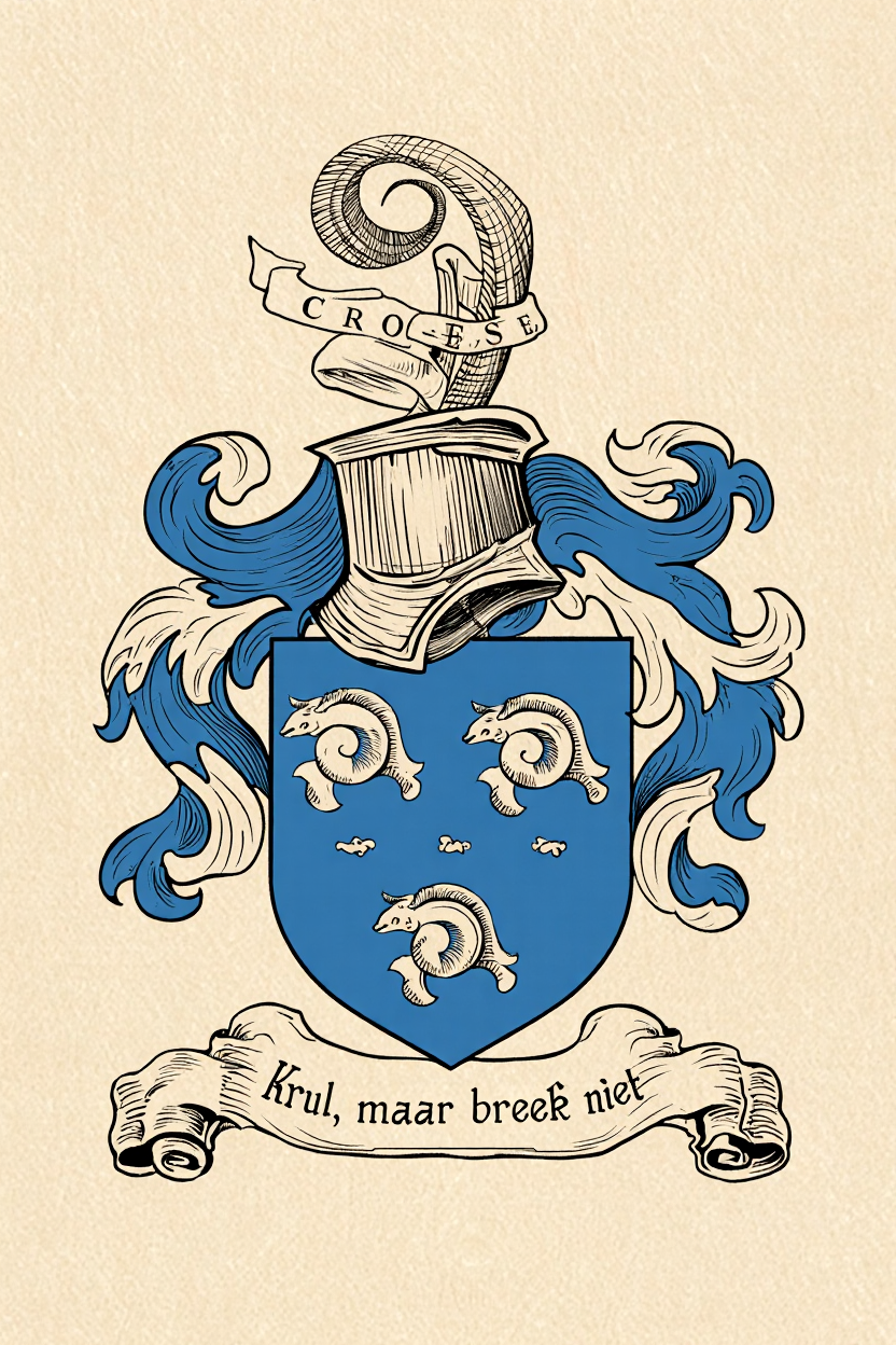 Familiewapen van de achternaam CROESE