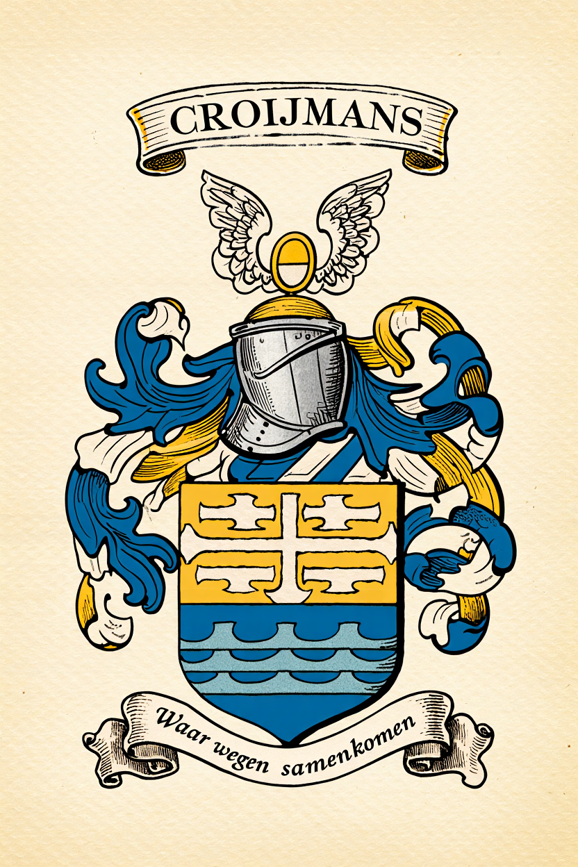 Familiewapen van de achternaam CROIJMANS