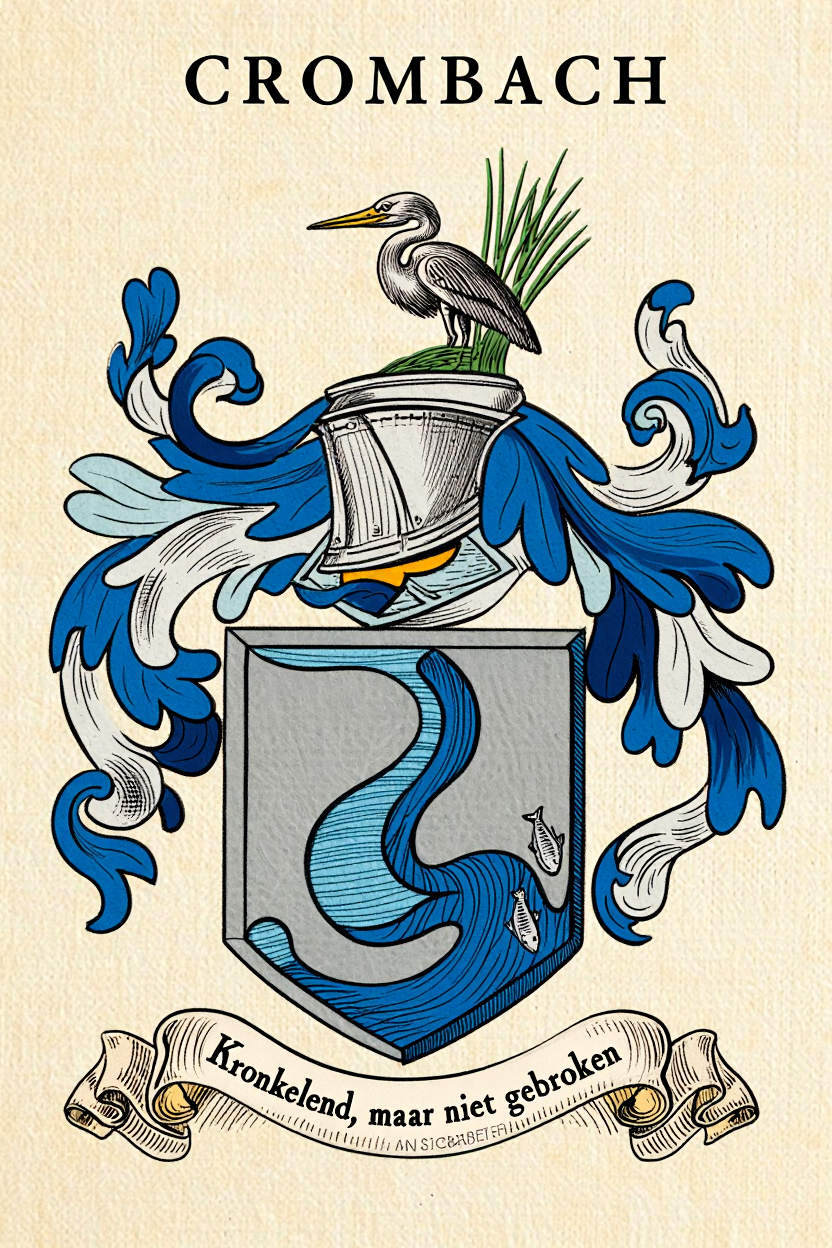 Familiewapen van de achternaam CROMBACH