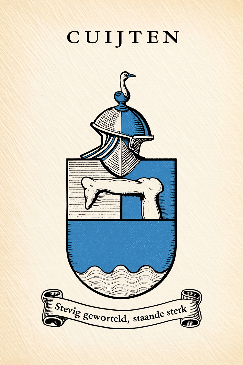 Familiewapen van de achternaam CUIJTEN