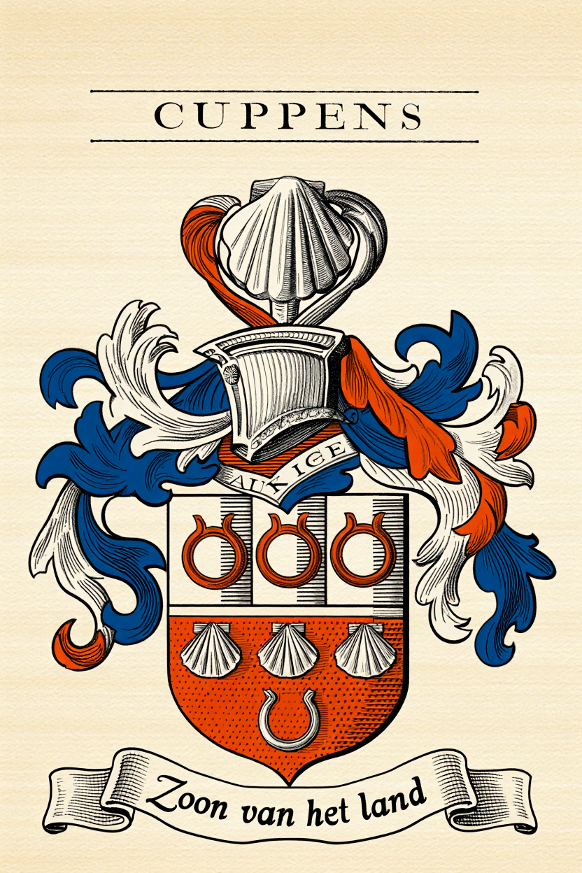 Familiewapen van de achternaam CUPPENS