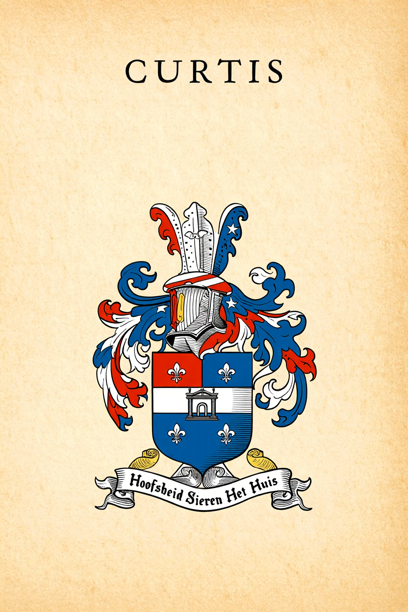 Familiewapen van de achternaam CURTIS