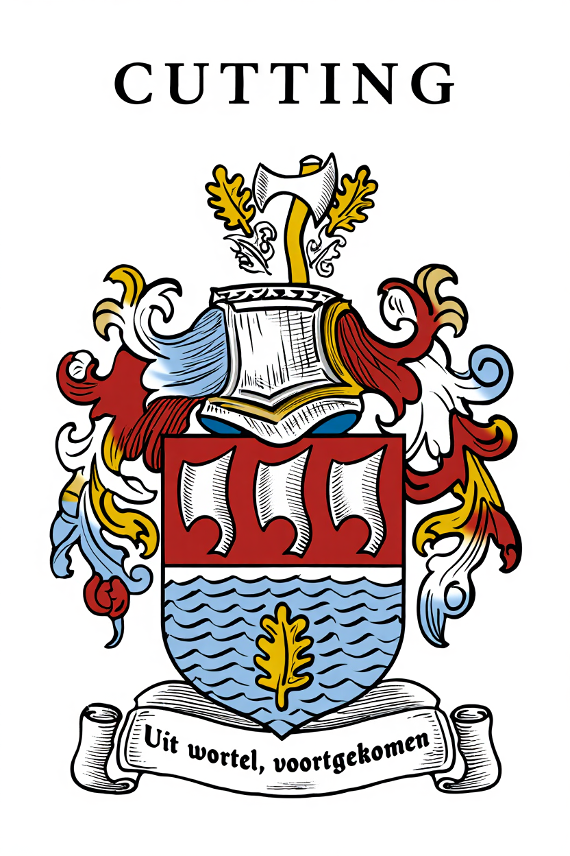 Familiewapen van de achternaam CUTTING