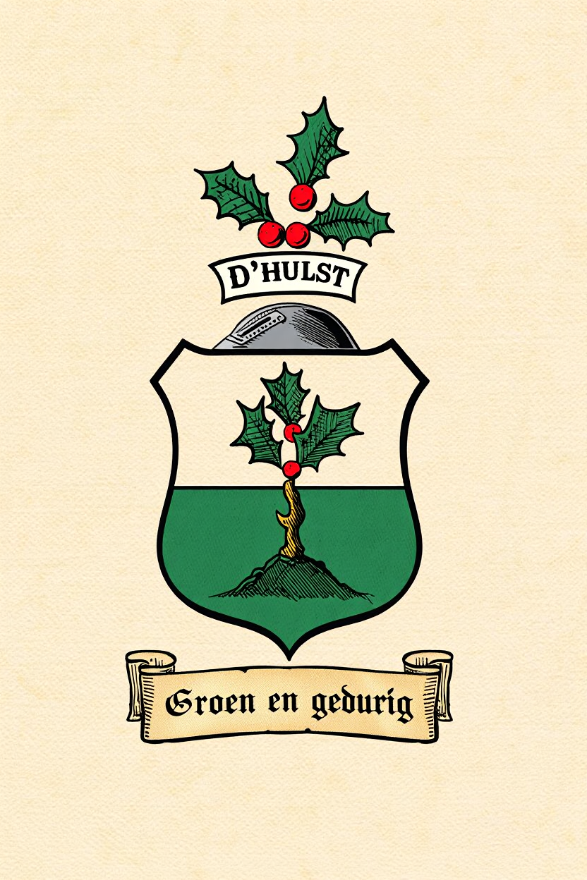 Familiewapen van de achternaam D'HULST