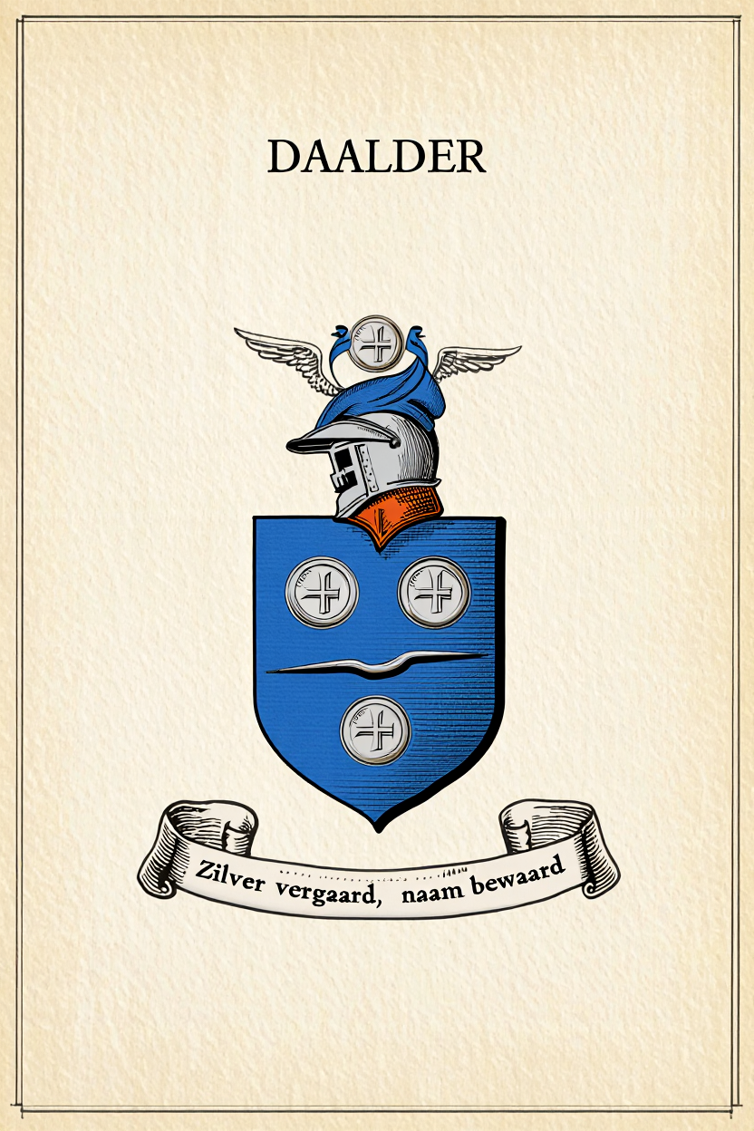Familiewapen van de achternaam DAALDER