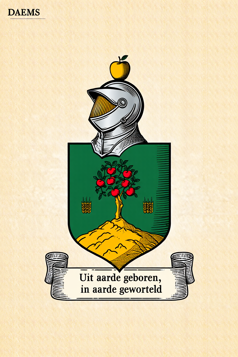 Familiewapen van de achternaam DAEMS