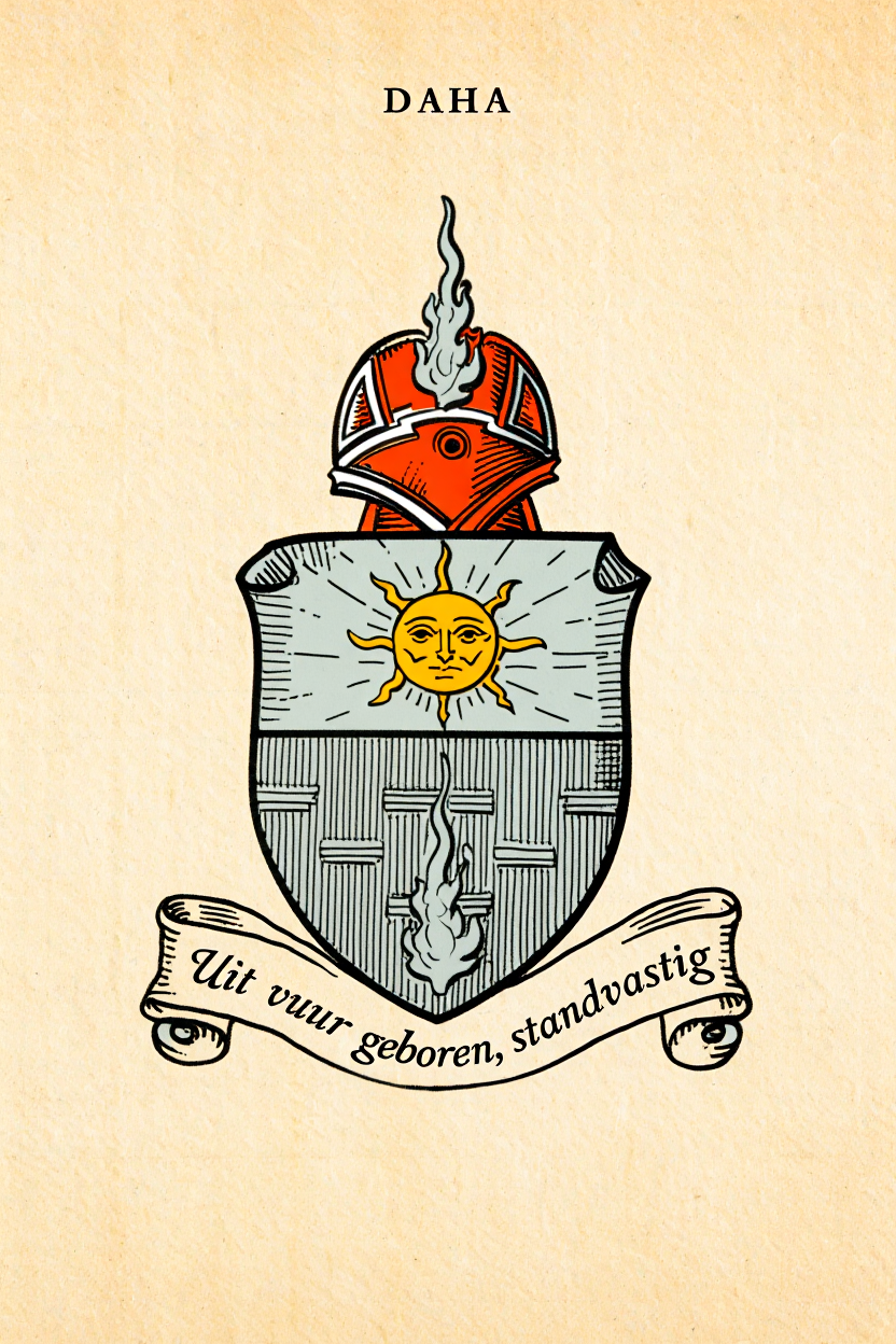 Familiewapen van de achternaam DAHA
