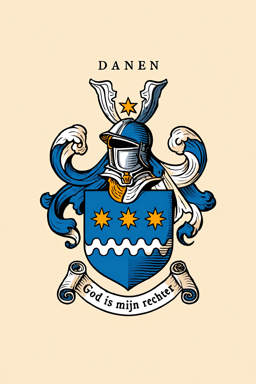 Familiewapen van de achternaam DANEN