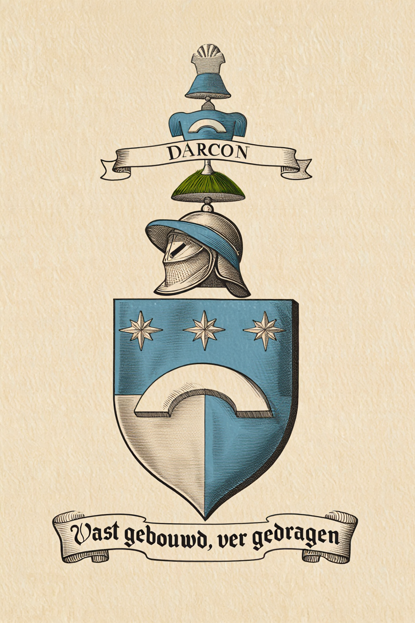 Familiewapen van de achternaam DARCON