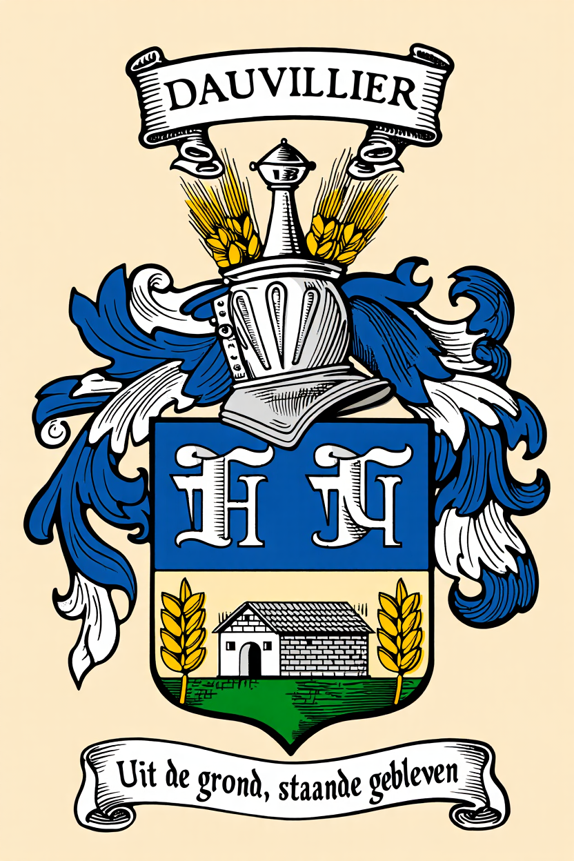 Familiewapen van de achternaam DAUVILLIER