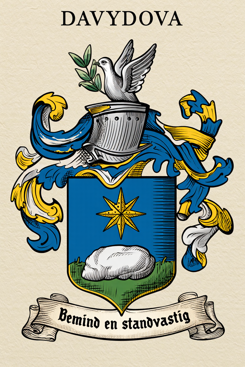 Familiewapen van de achternaam DAVYDOVA