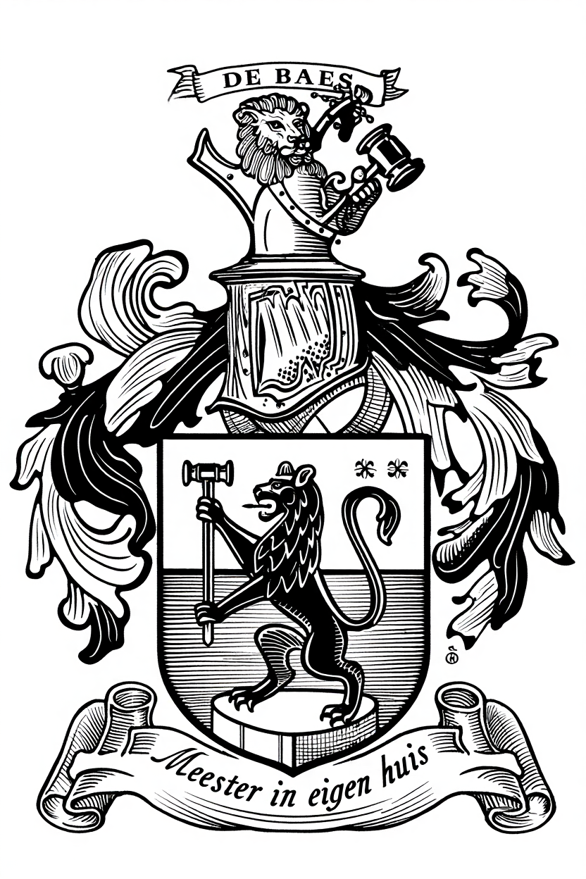 Familiewapen van de achternaam DE BAES