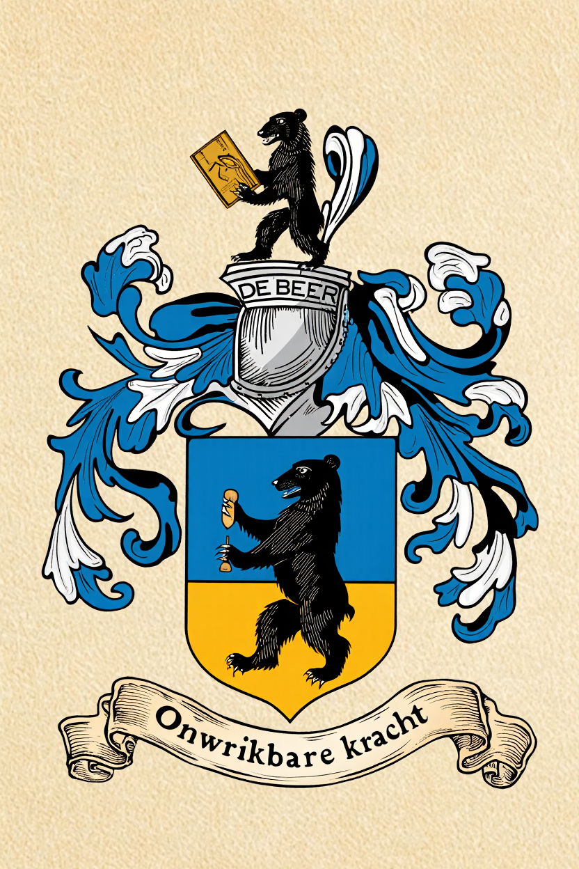 Familiewapen van de achternaam DE BEER