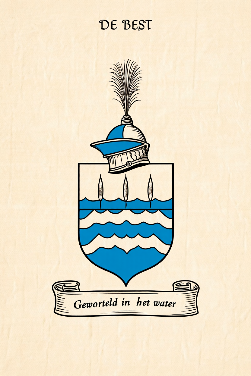Familiewapen van de achternaam DE BEST